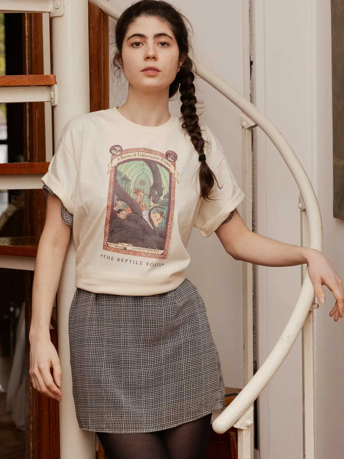 A Series of Unfortunate Events #2: The Reptile Room Unisex T-Shirt (Print Shop)