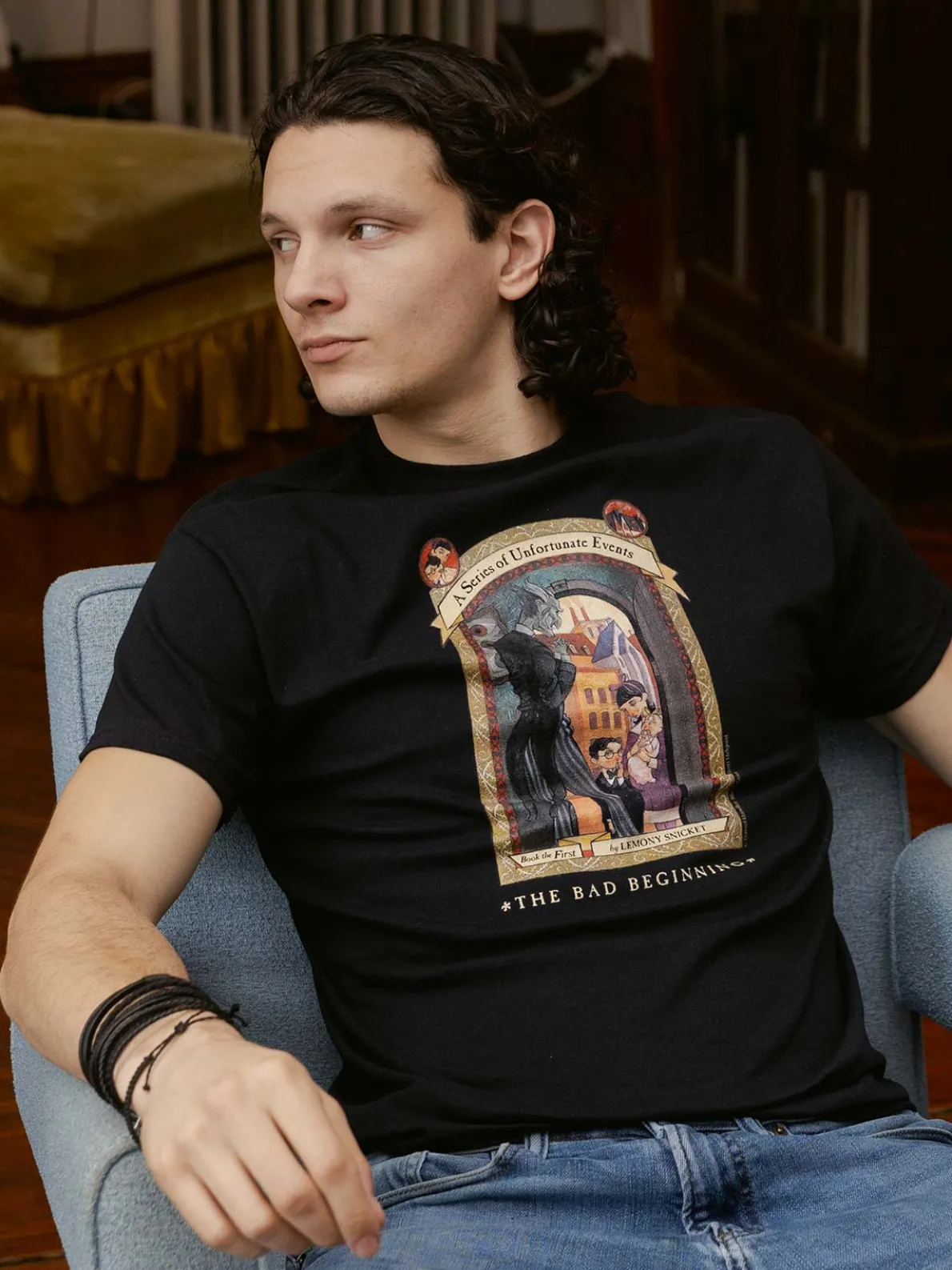 A Series of Unfortunate Events #1: The Bad Beginning Unisex T-Shirt (Print Shop)