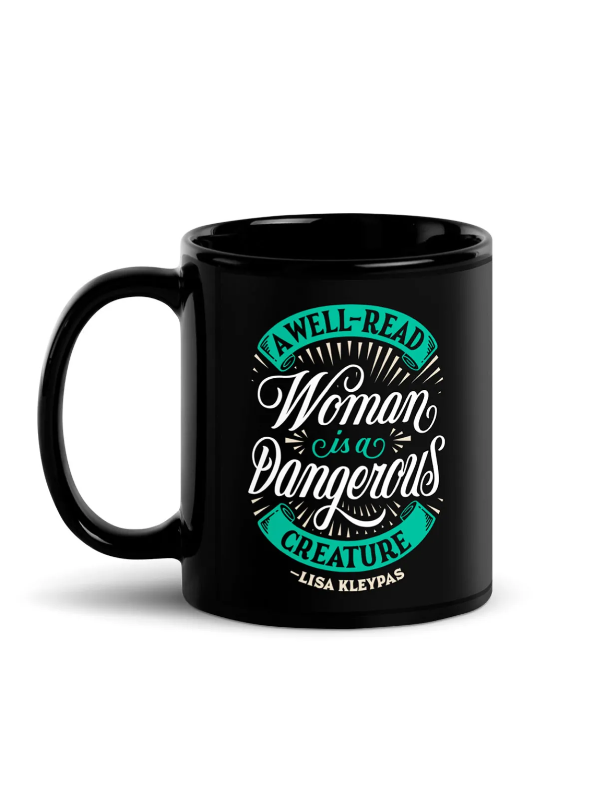 A Well-Read Woman is a Dangerous Creature Mug (Print Shop)