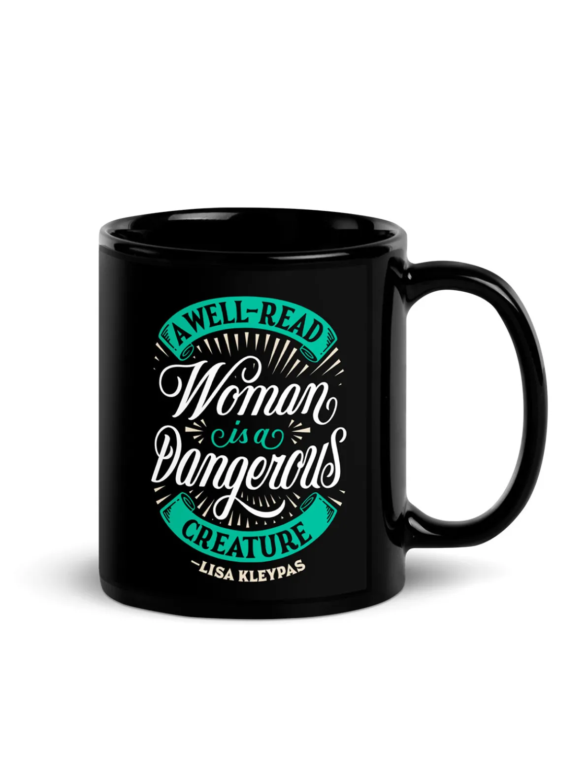 A Well-Read Woman is a Dangerous Creature Mug (Print Shop)