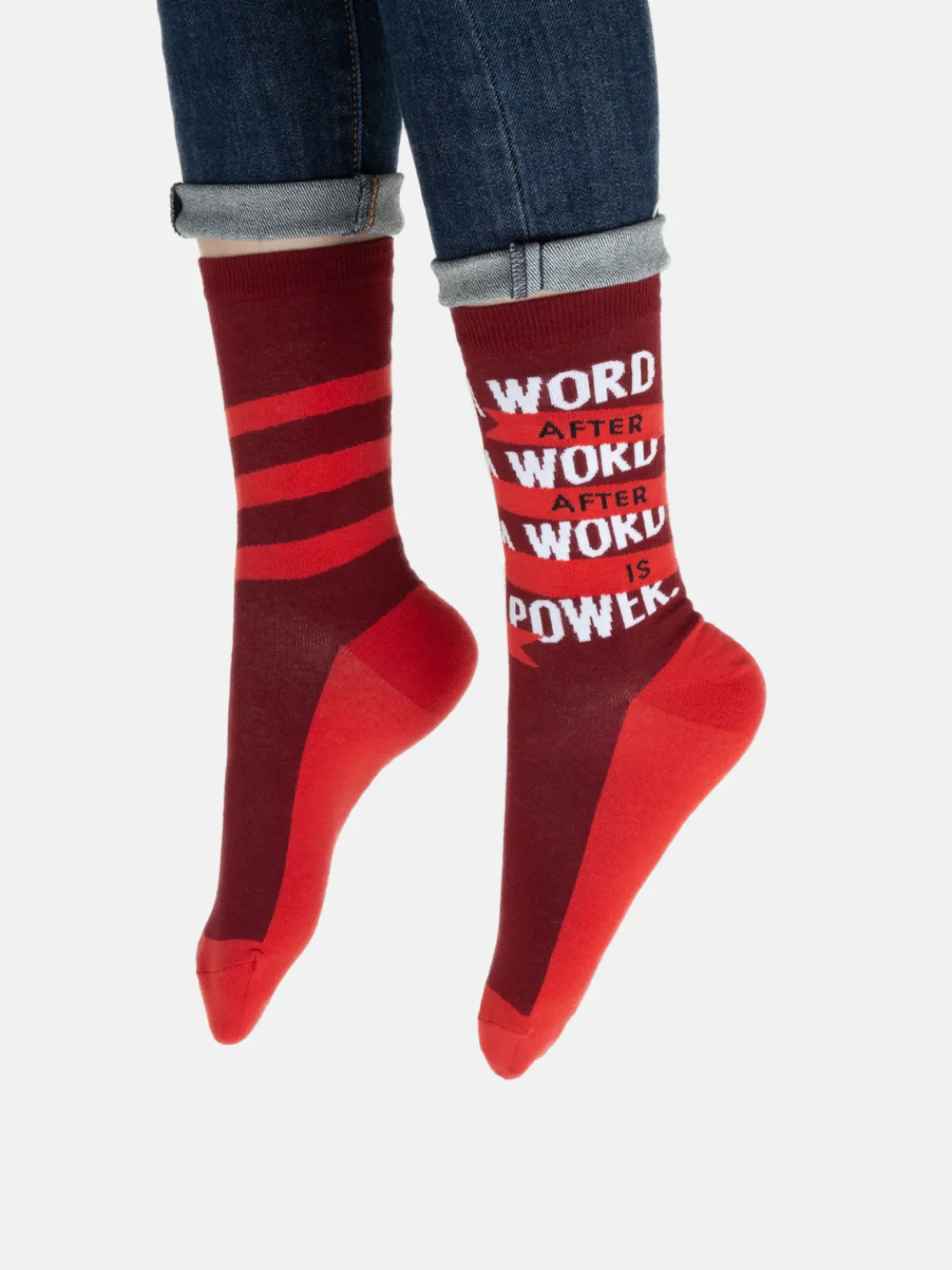 A Word is Power - Margaret Atwood socks