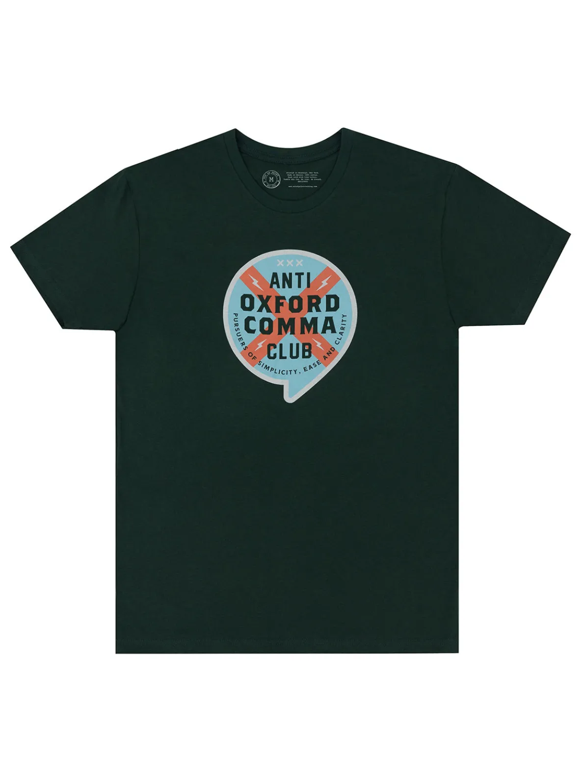 Anti Oxford Comma Club Unisex T-Shirt