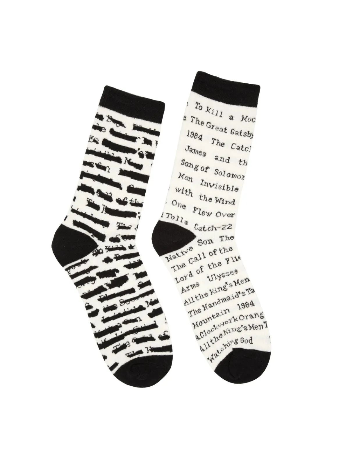 Banned Books socks