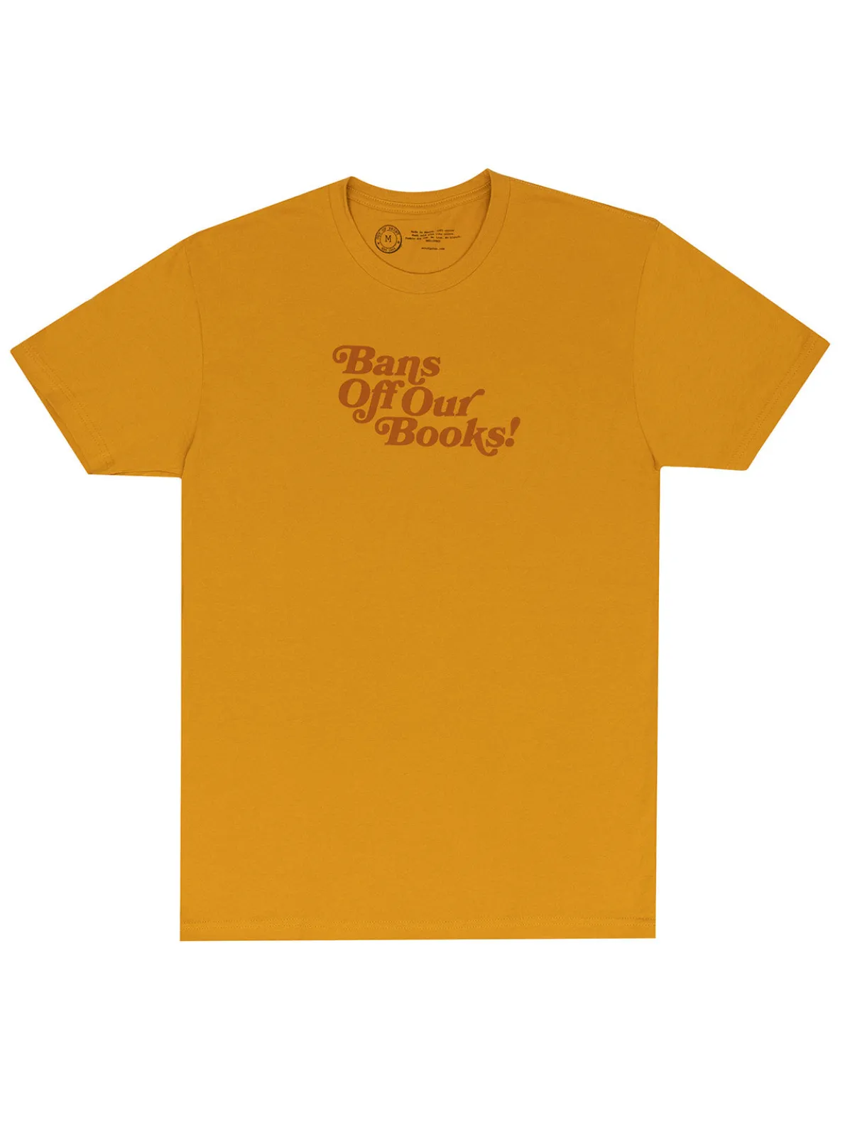 Bans Off Our Books Unisex T-Shirt (Yellow)