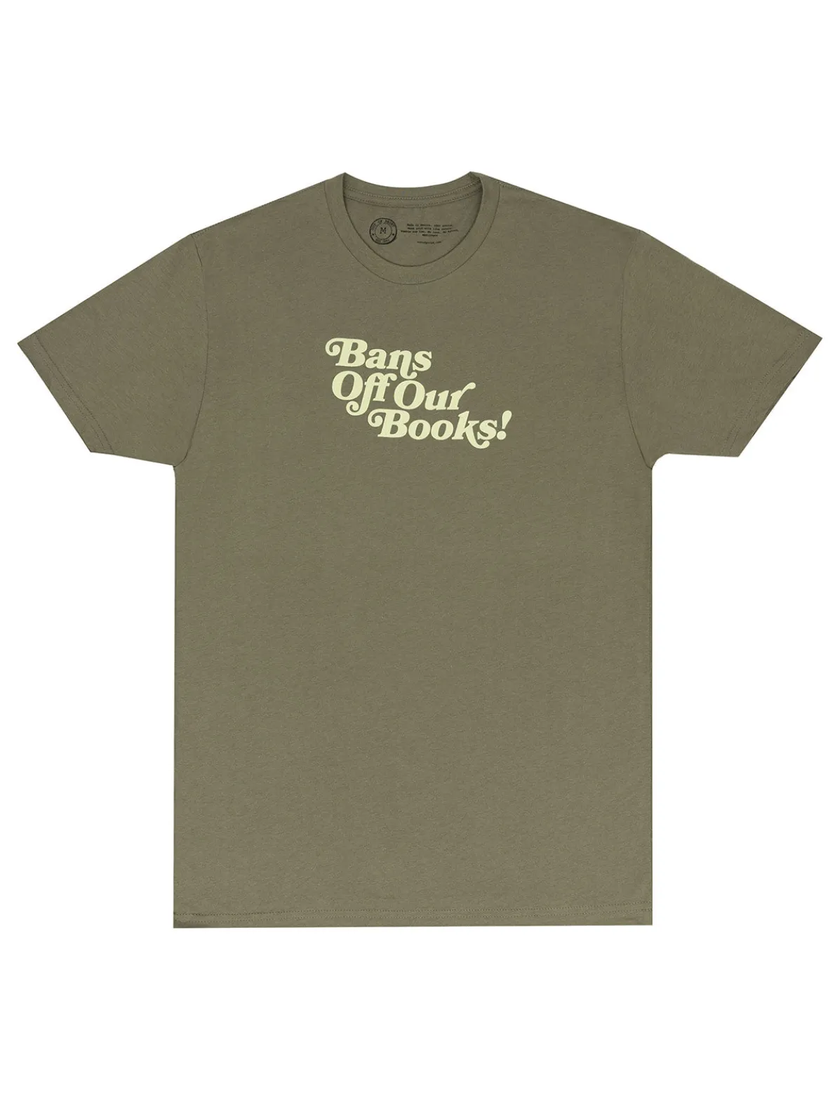 Bans Off Our Books Unisex T-Shirt (Green)