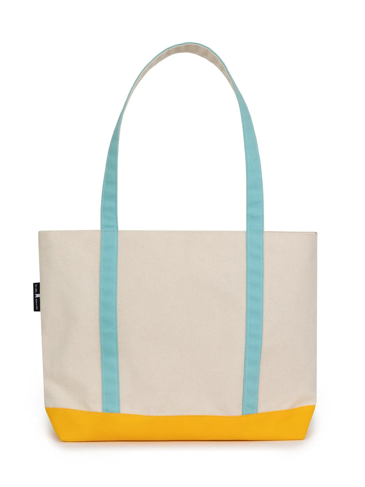 Beach Reads large zippered tote