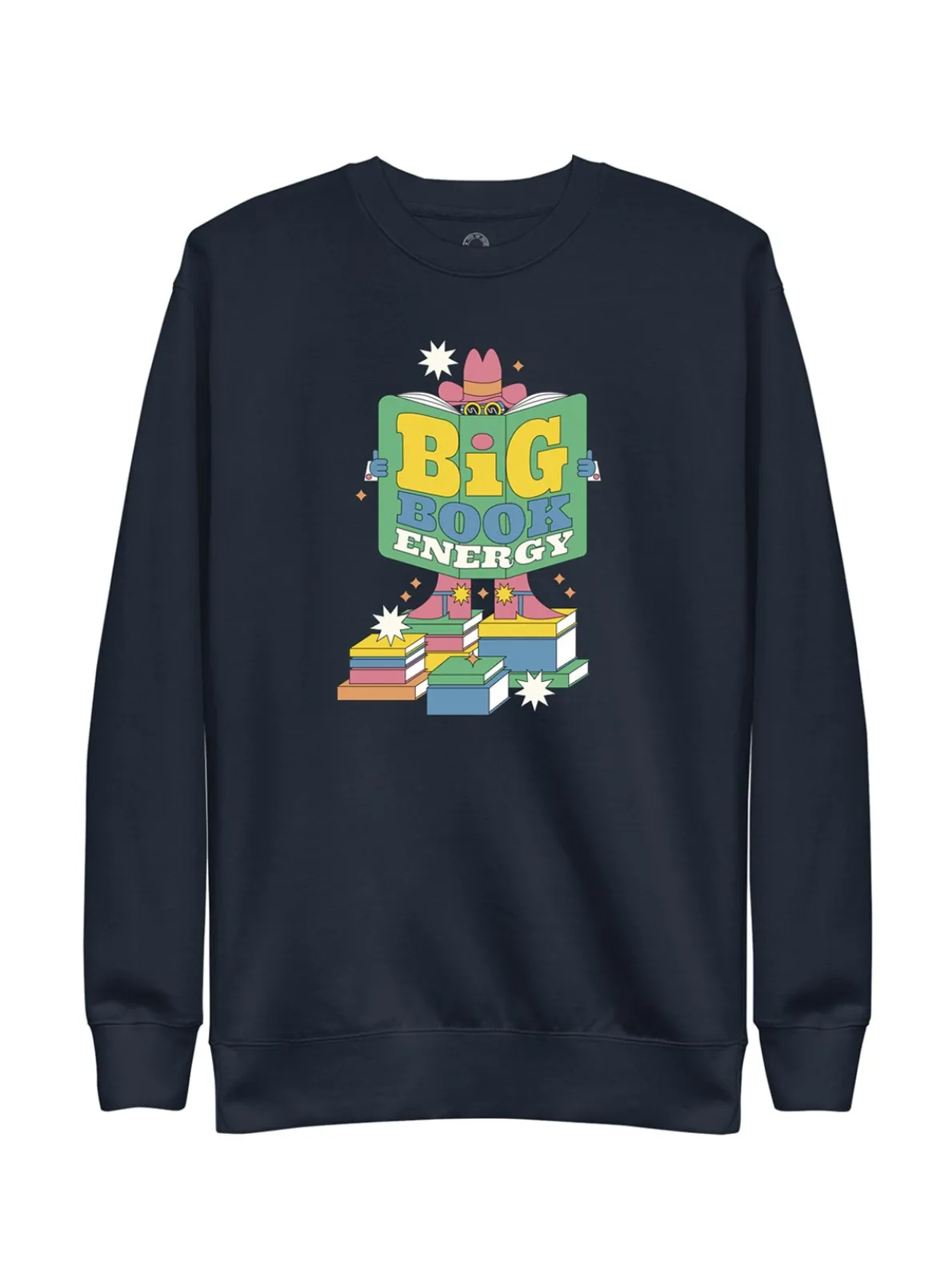 Big Book Energy Unisex Sweatshirt (Print Shop)