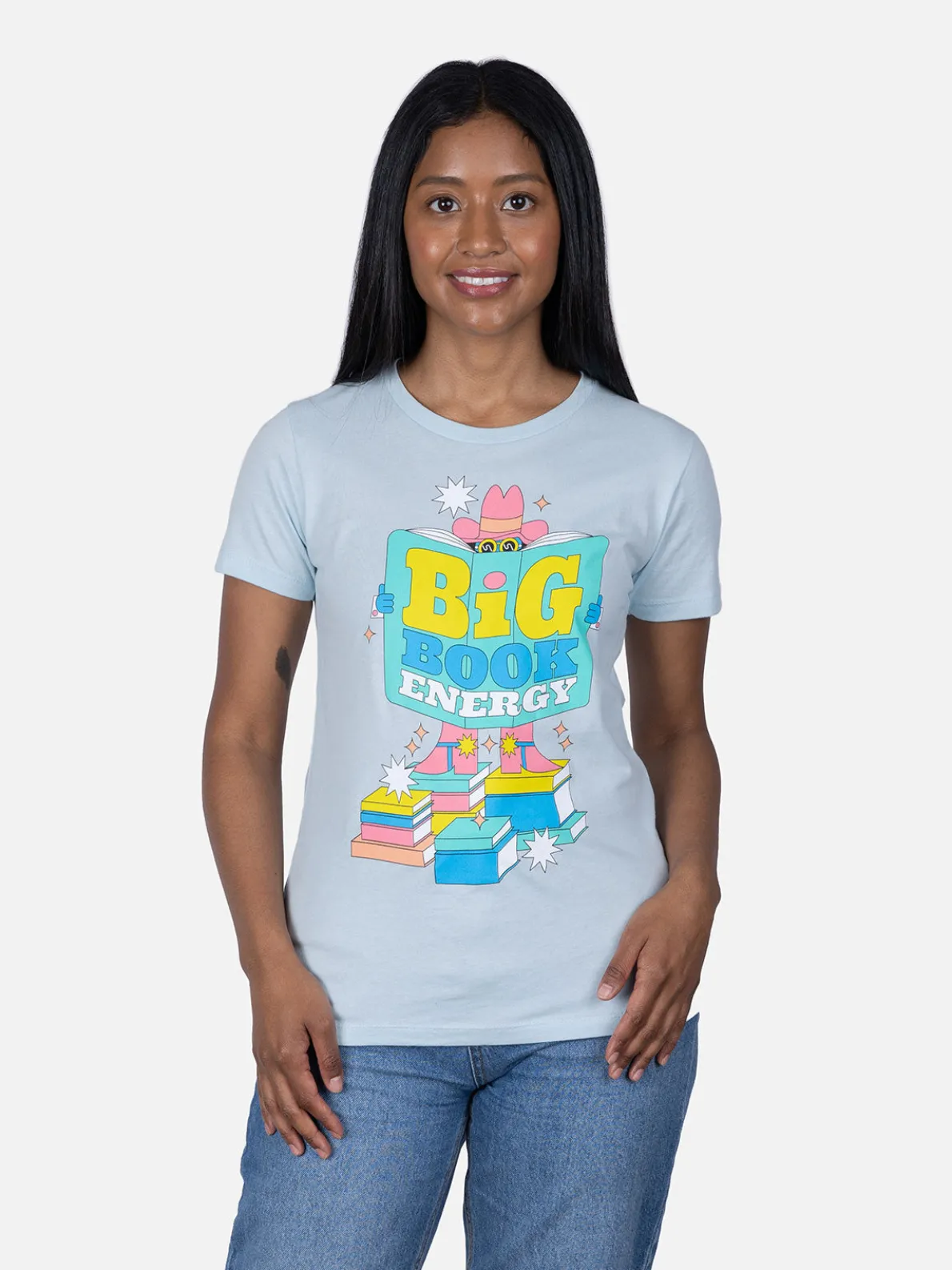 Big Book Energy Women's Crew T-Shirt