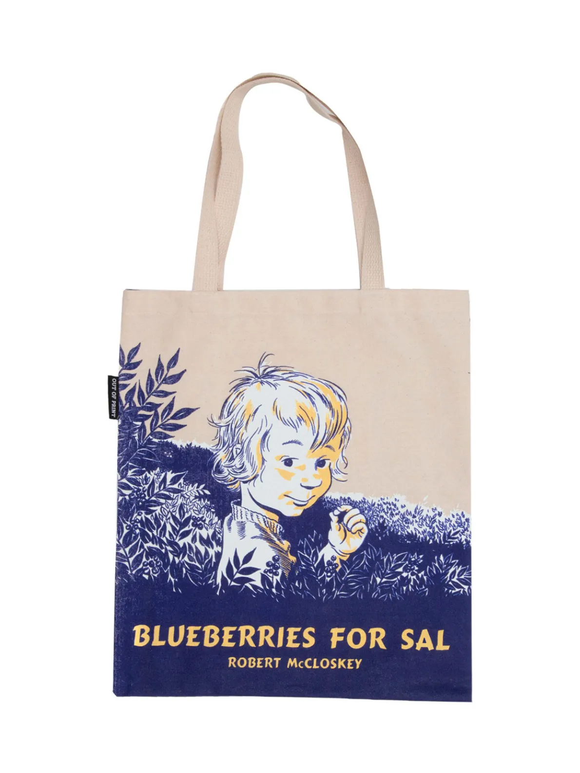 Blueberries for Sal tote bag
