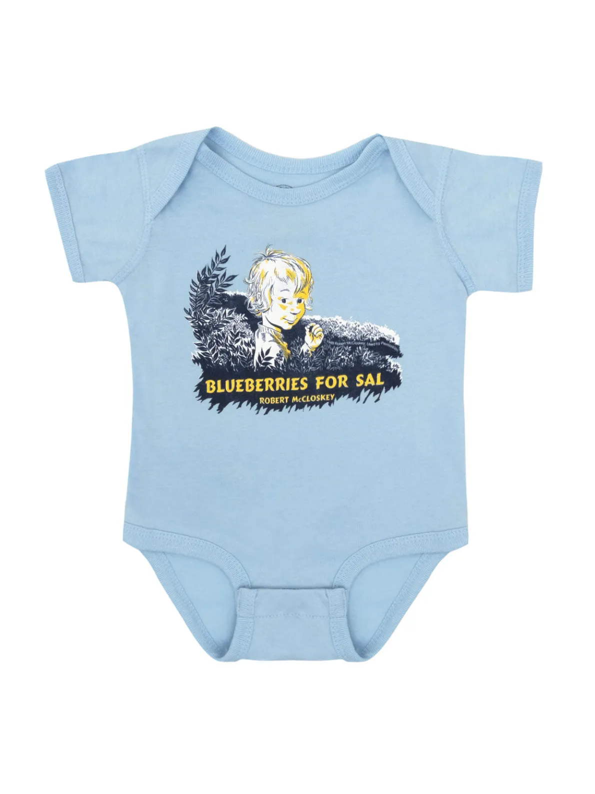 Blueberries for Sal baby bodysuit