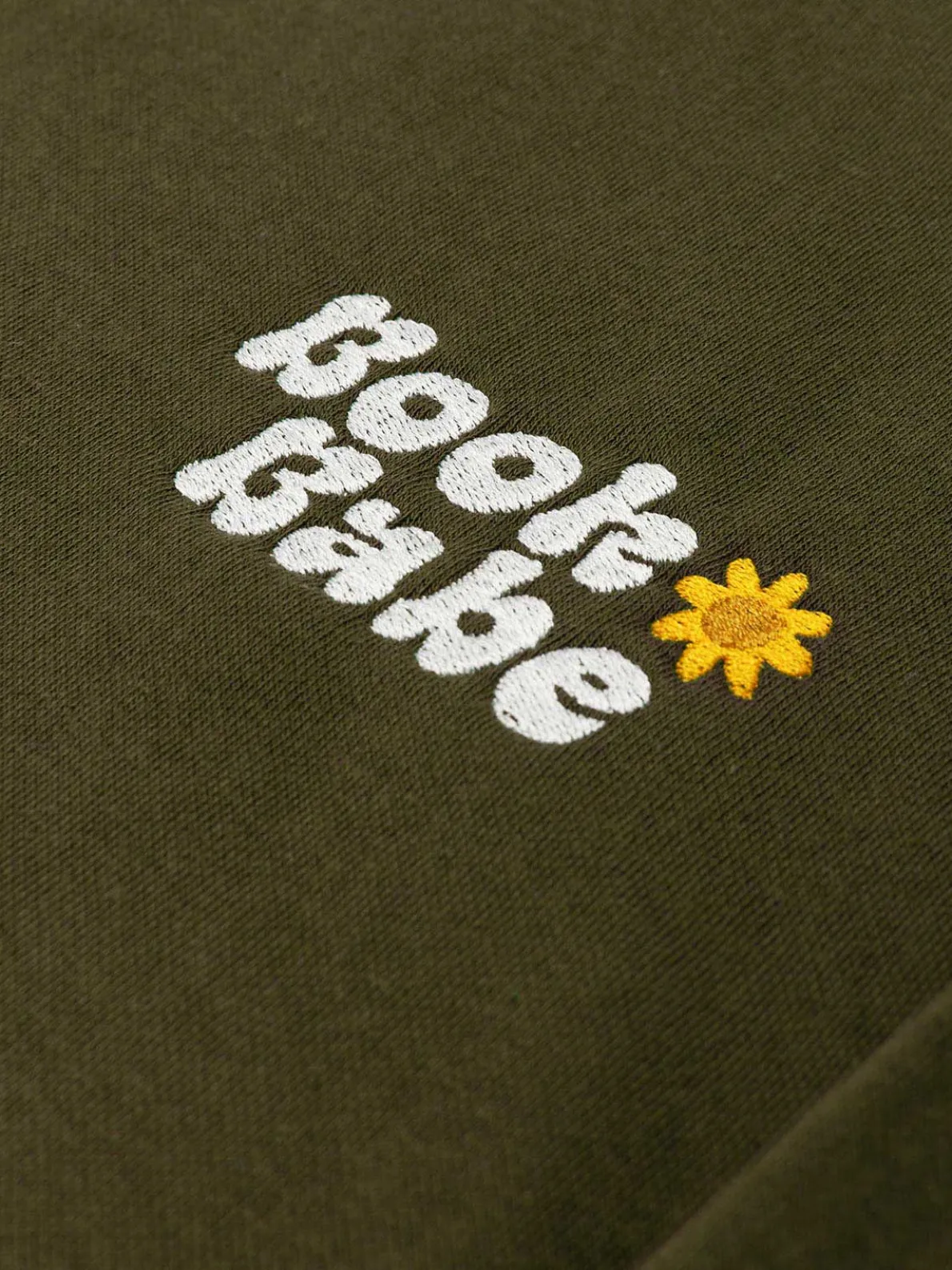 Book Babe Embroidered Unisex Hoodie (Print Shop)