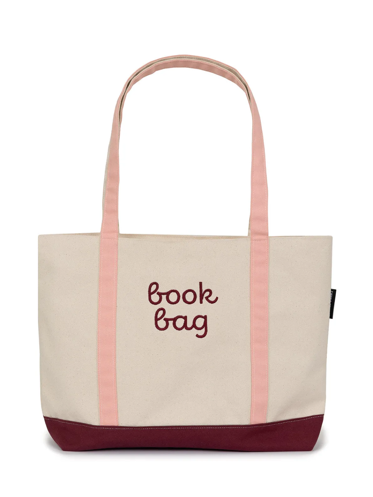 Book Bag large zippered tote