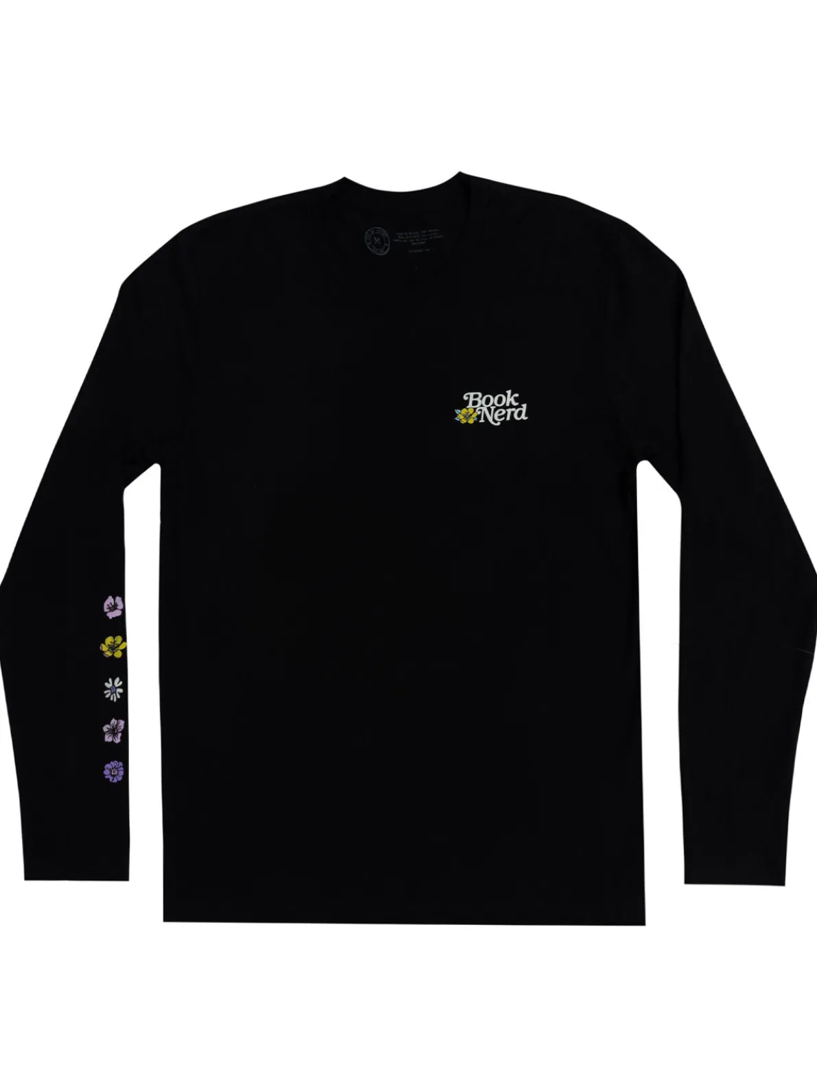 Book Nerd Floral Unisex Long Sleeve