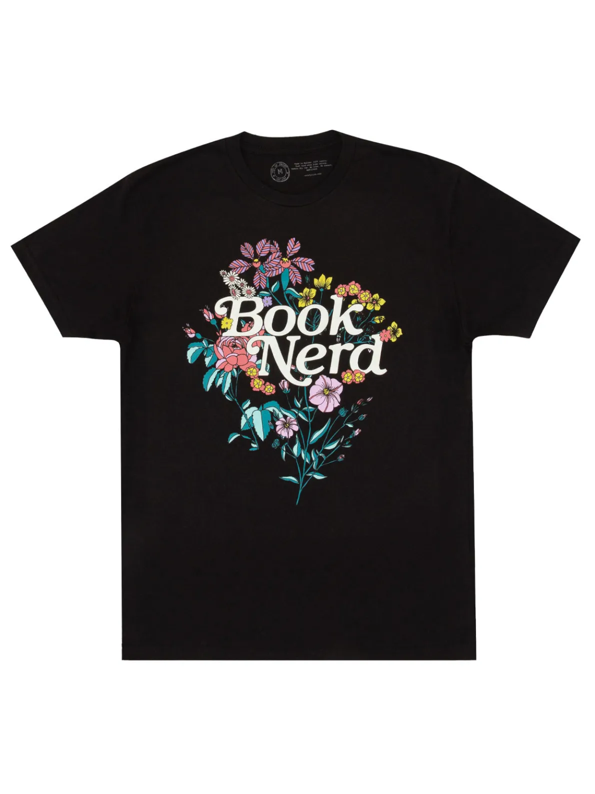 Book Nerd Floral Unisex T-Shirt