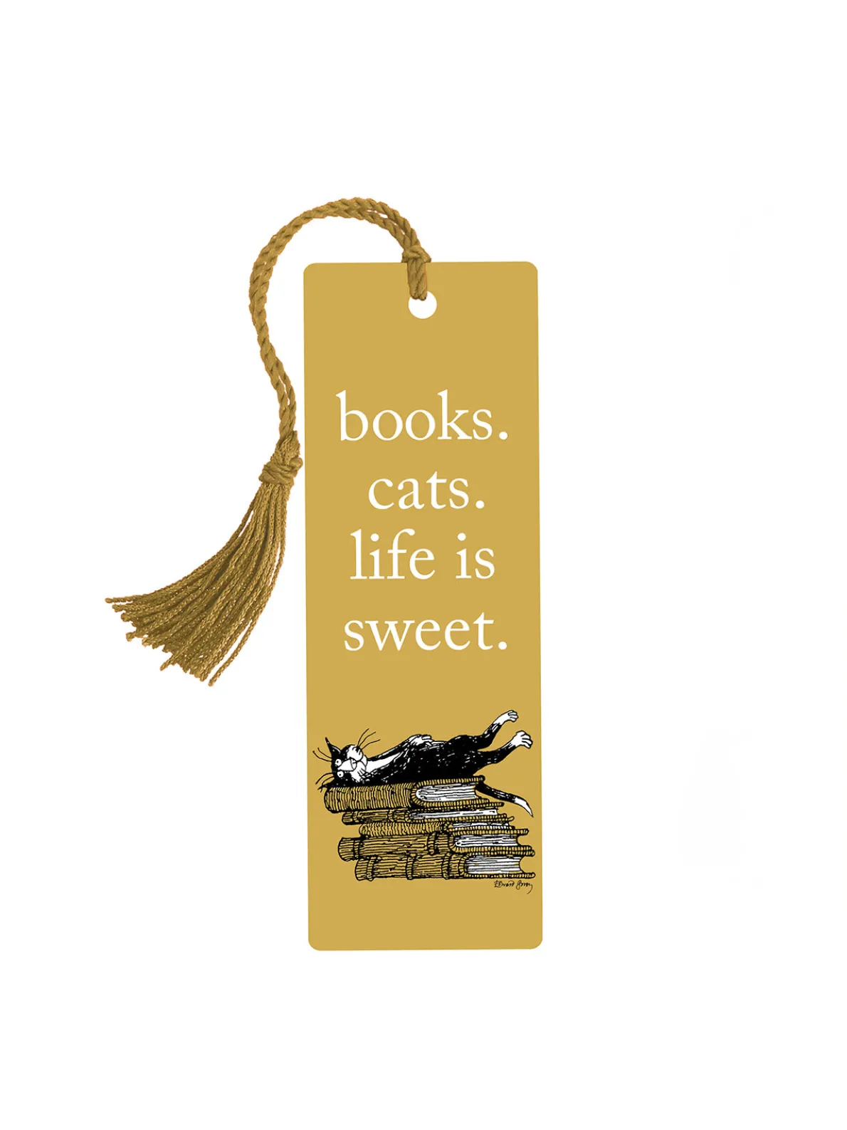 Books. Cats. Life is Sweet. bookmark