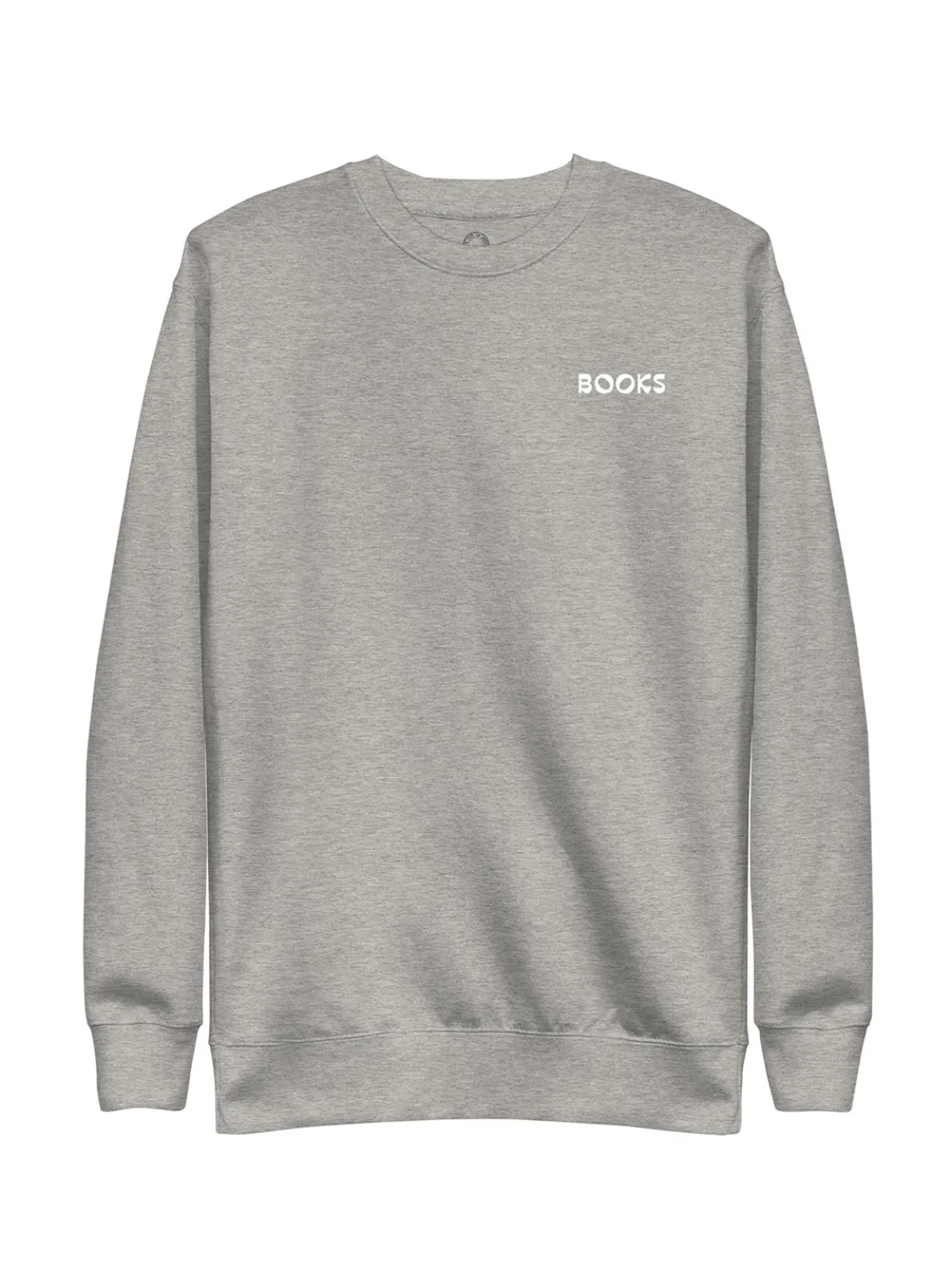 Books Embroidered Unisex Sweatshirt (Print Shop)