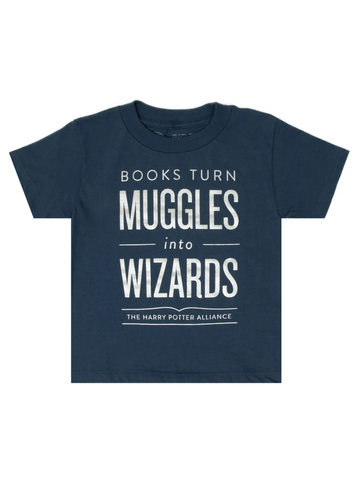 Books Turn Muggles into Wizards Kids' T-Shirt