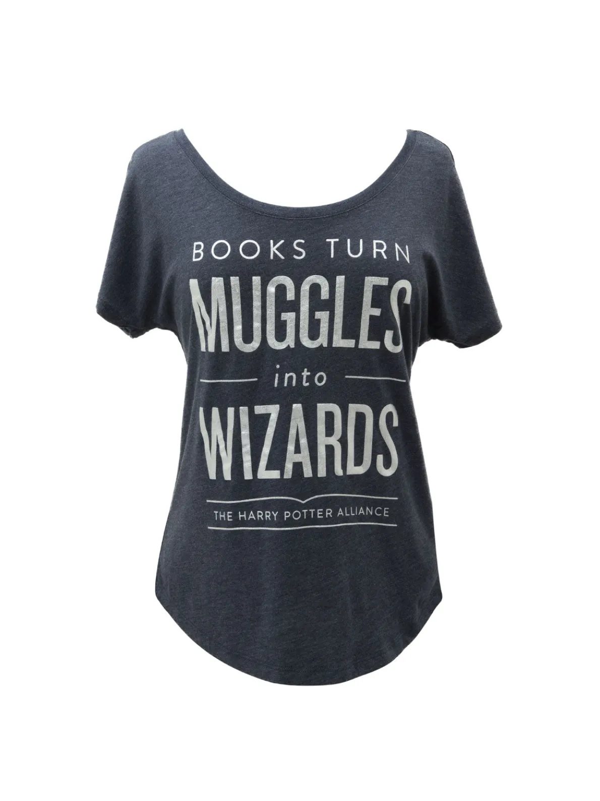 Books Turn Muggles into Wizards Women’s Relaxed Fit T-Shirt