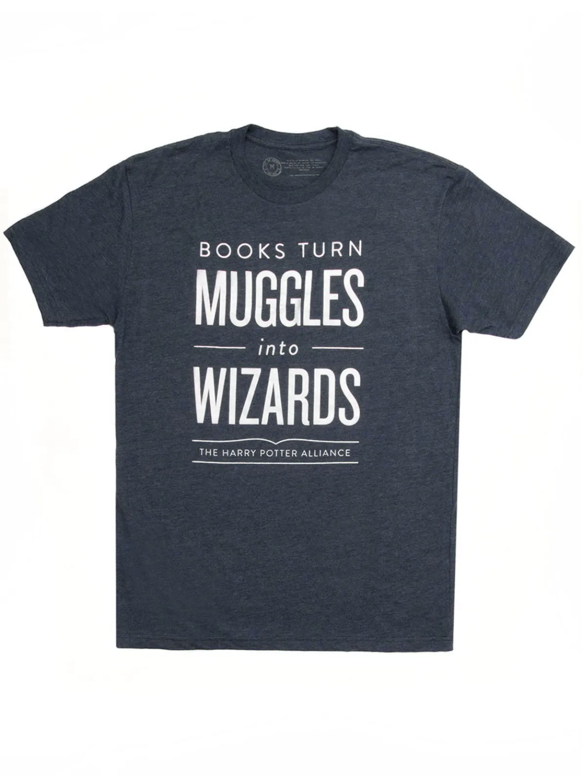 Books Turn Muggles into Wizards Unisex T-Shirt