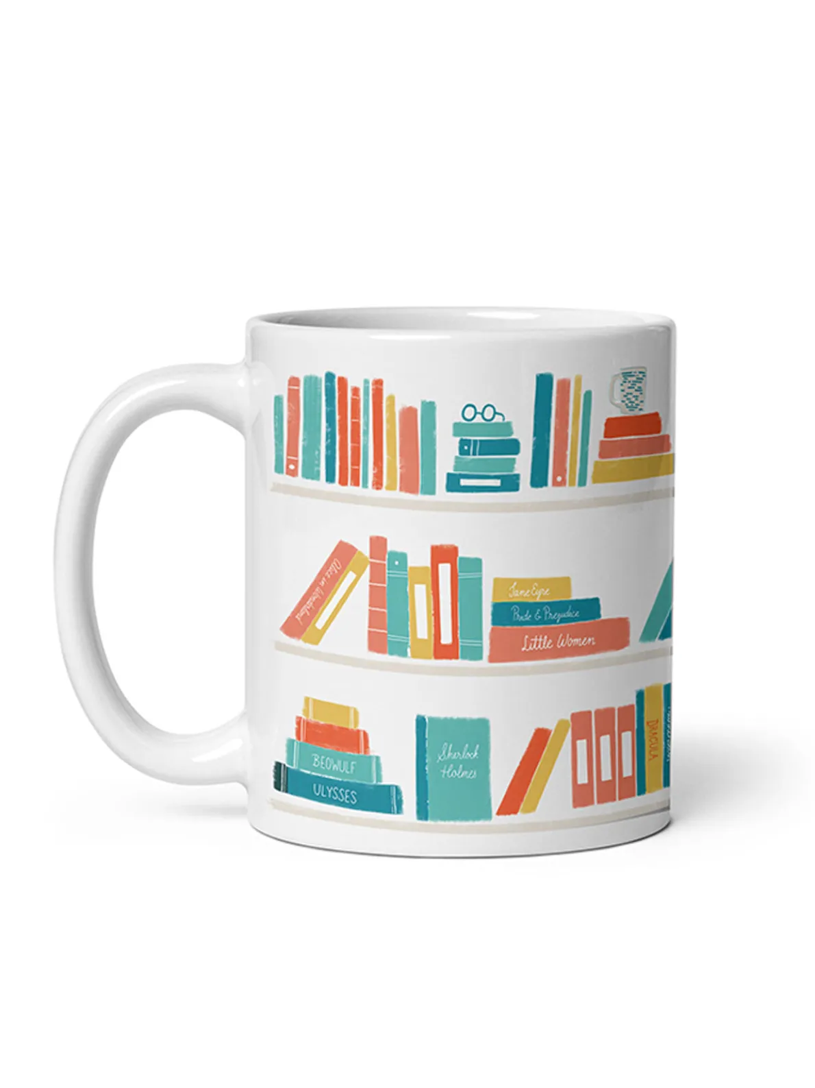 Bookshelf Mug (Print Shop)