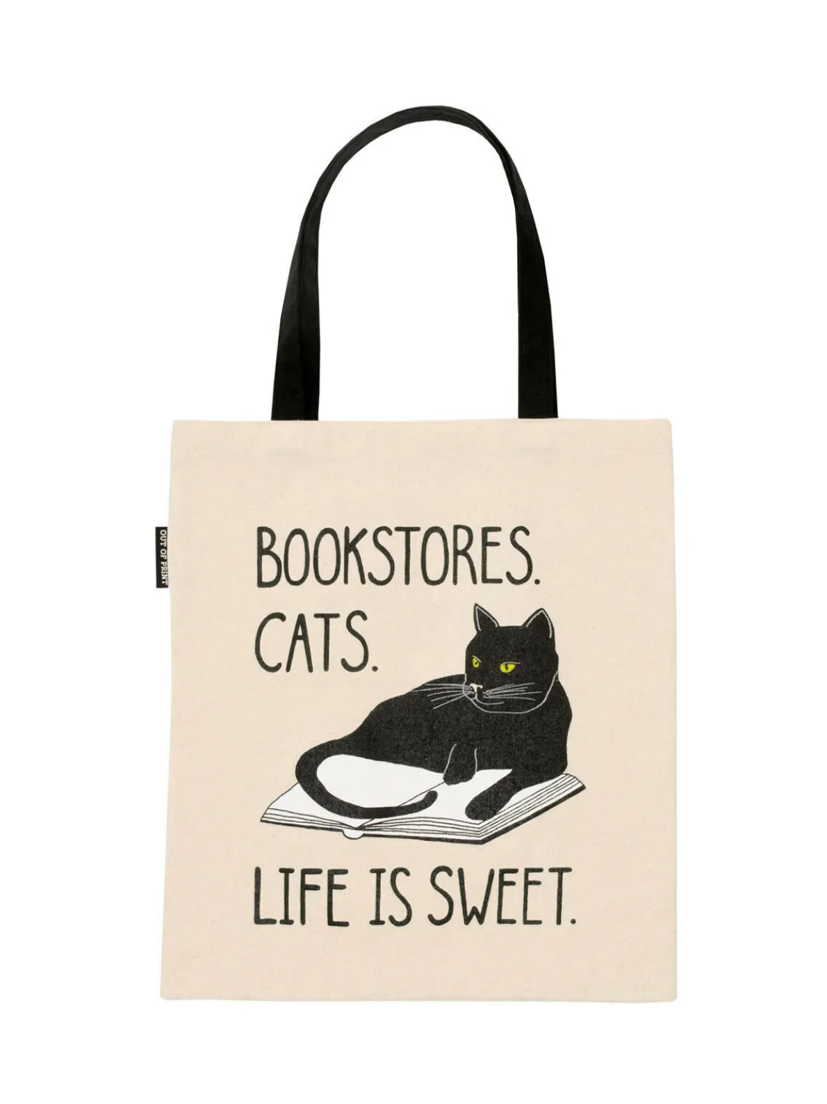 Bookstore Cats tote bag