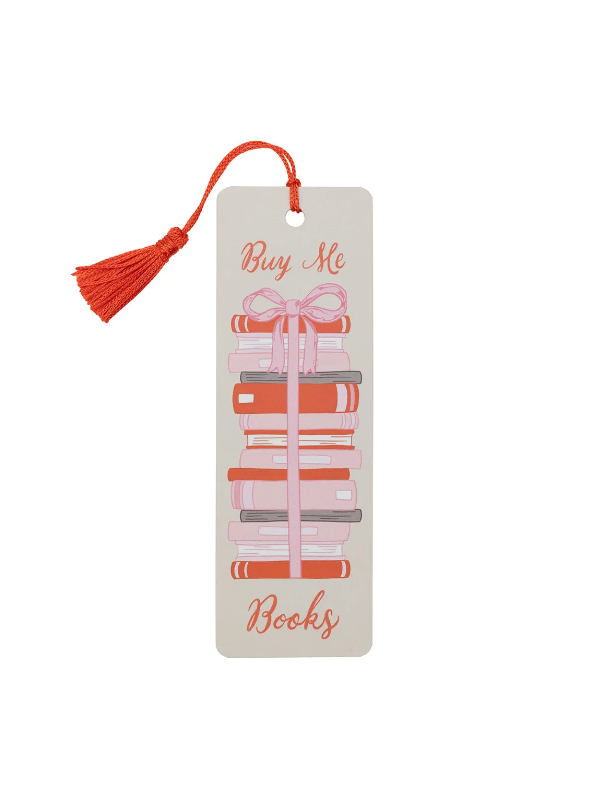 Buy Me A Book Stack bookmark