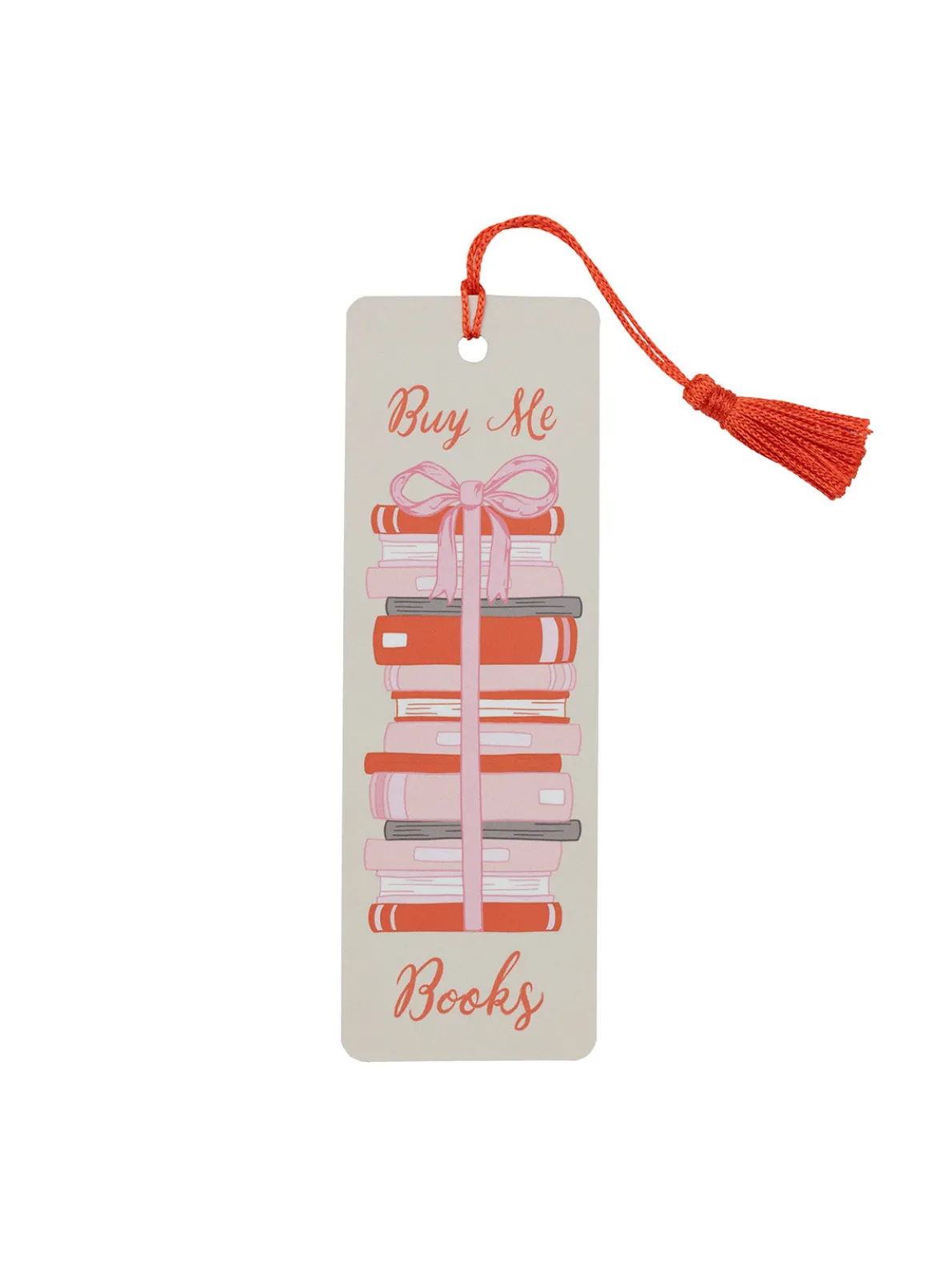 Buy Me A Book Stack bookmark