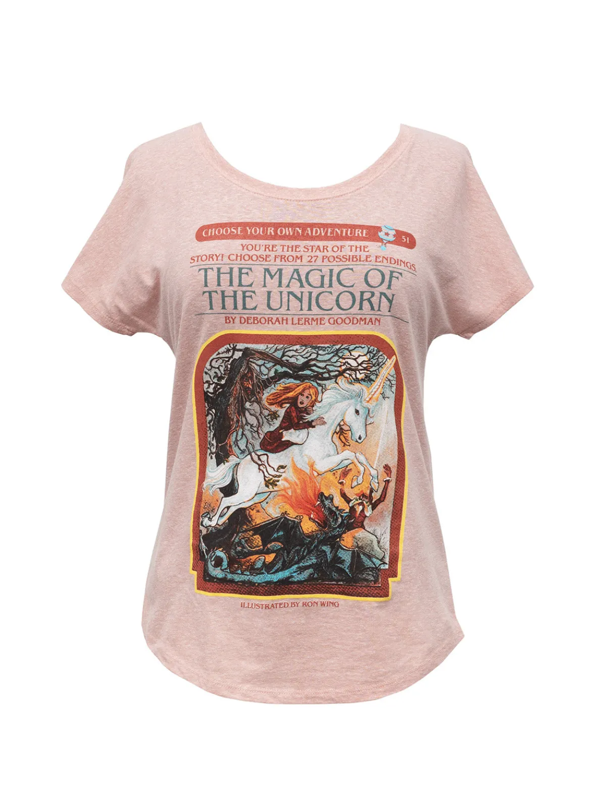 Choose Your Own Adventure: The Magic of the Unicorn Women's Relaxed Fit T-Shirt