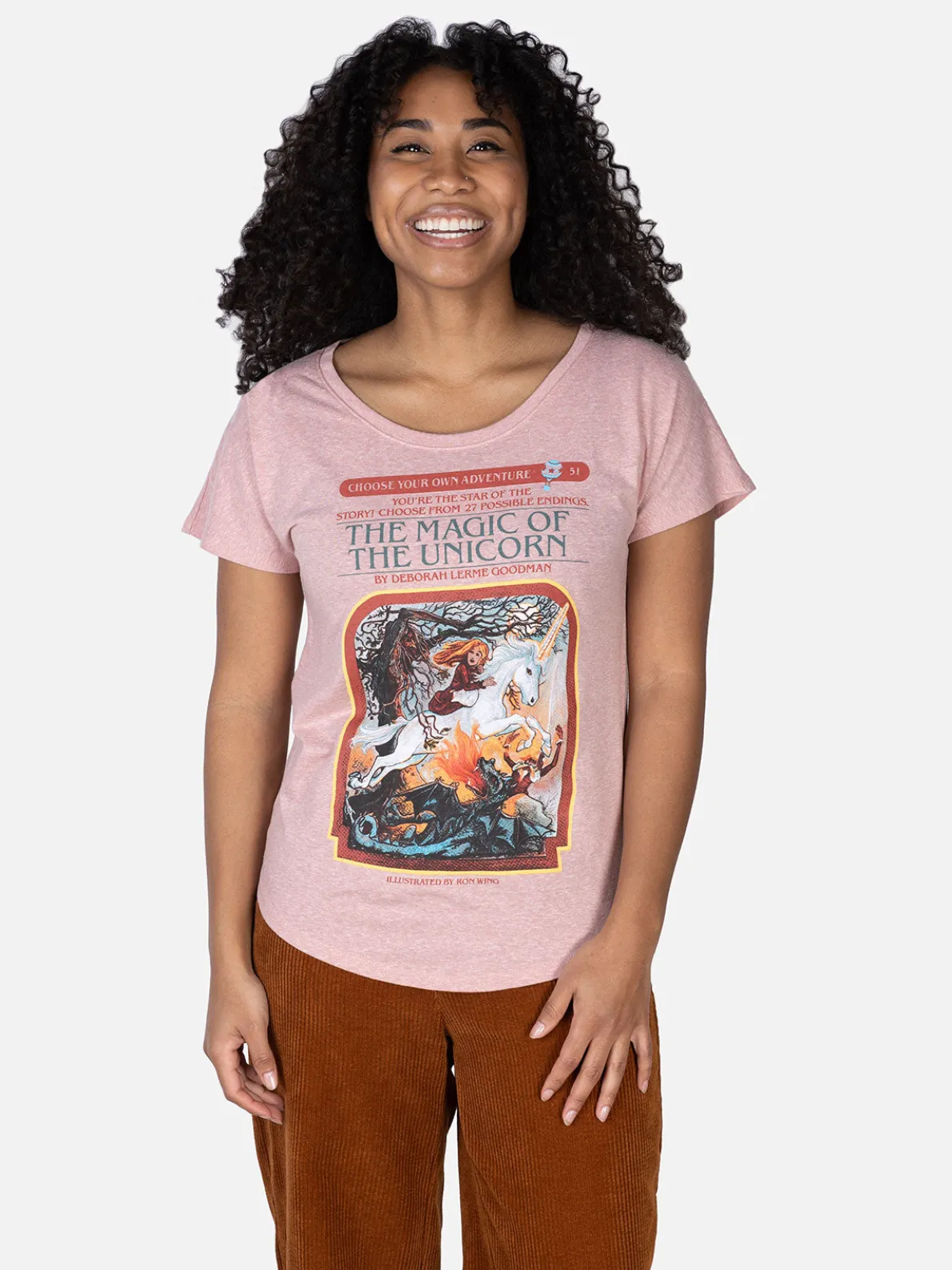 Choose Your Own Adventure: The Magic of the Unicorn Women's Relaxed Fit T-Shirt