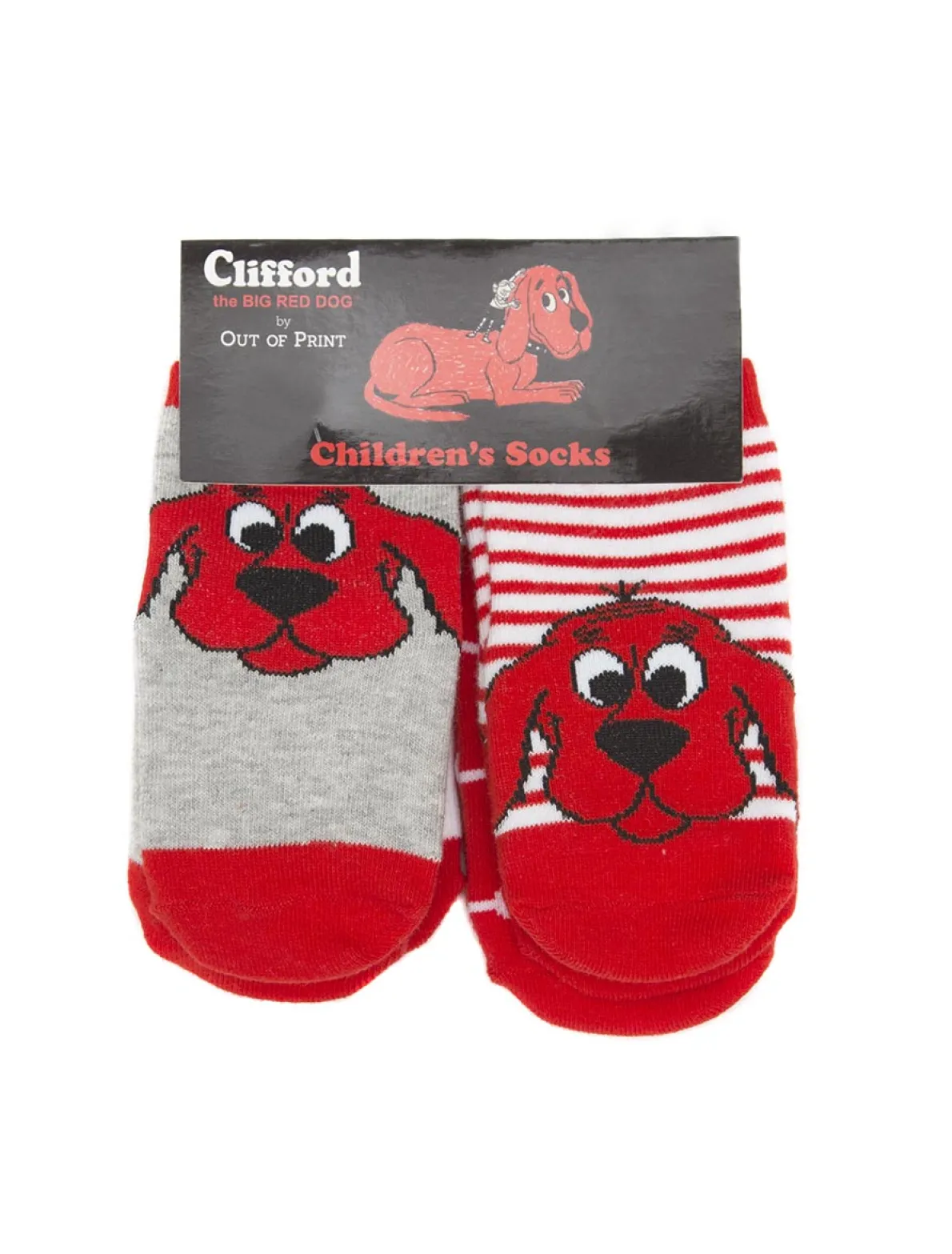 Clifford the Big Red Dog Children's Socks (4-pack)