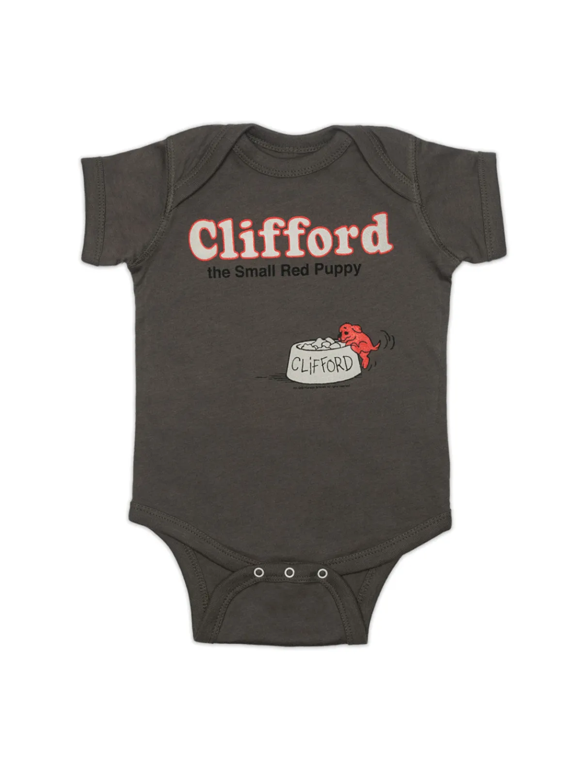 Clifford the Small Red Puppy baby bodysuit
