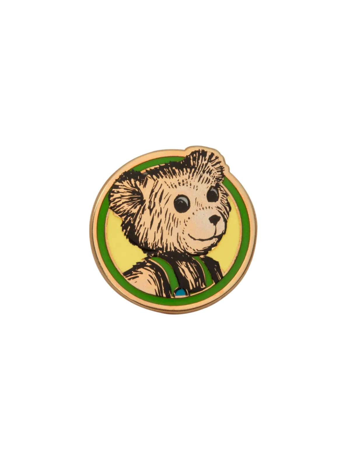 Corduroy enamel pin