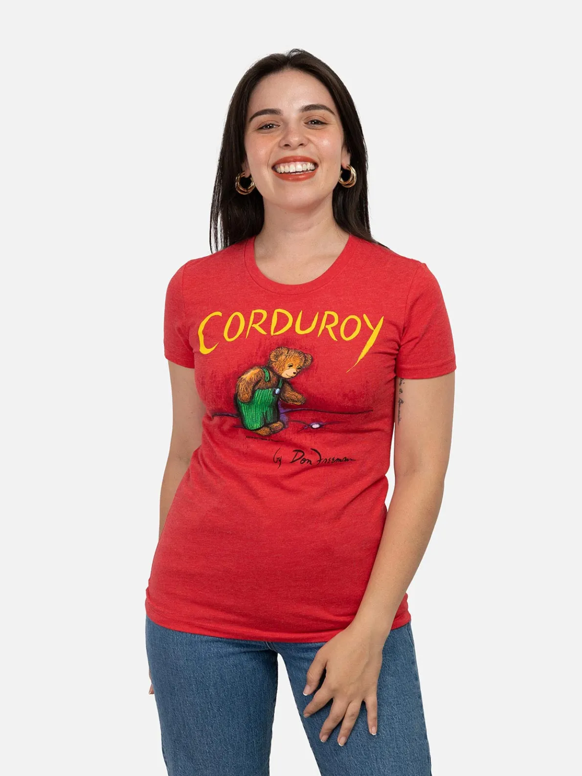 Corduroy Women's Crew T-Shirt