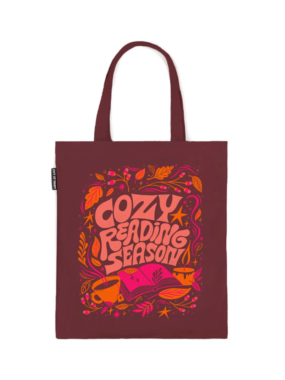 Cozy Reading Season tote bag