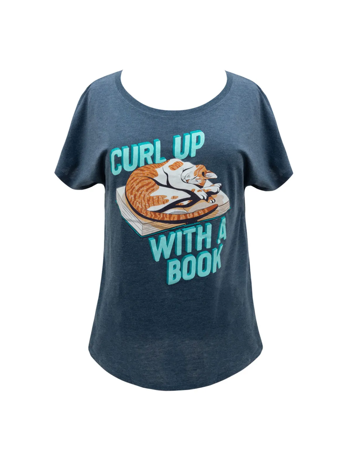 Curl Up with a Book Women’s Relaxed Fit T-Shirt