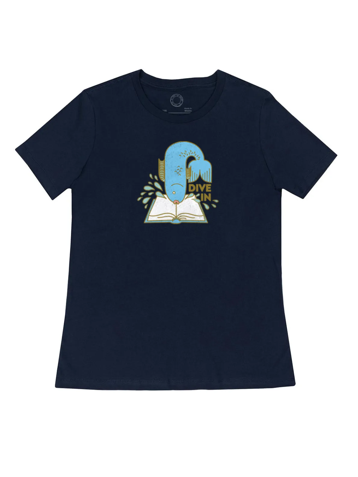 Dive In – Women's Crew T-Shirt (Print Shop)