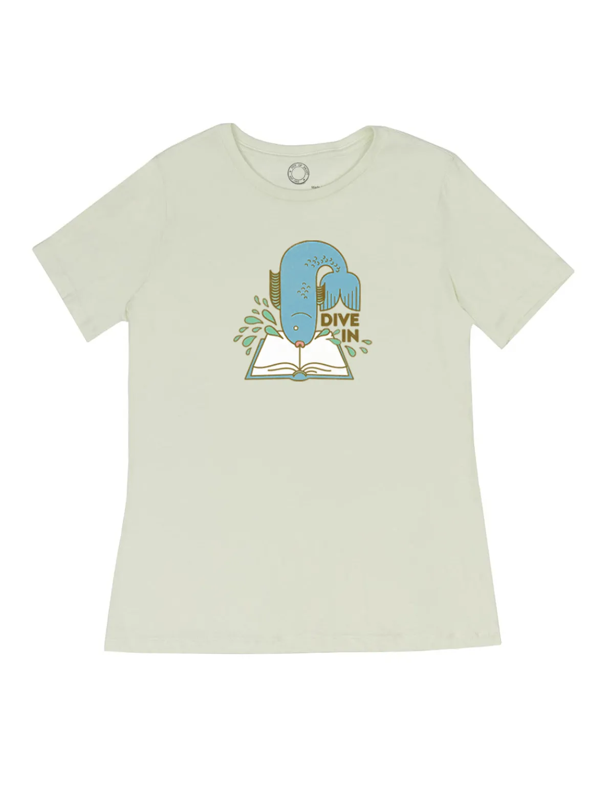 Dive In – Women's Crew T-Shirt (Print Shop)