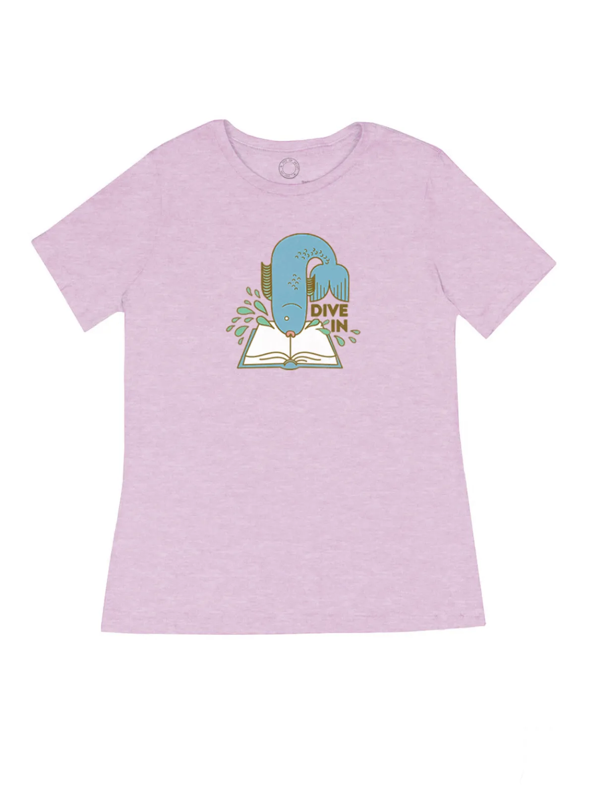 Dive In – Women's Crew T-Shirt (Print Shop)