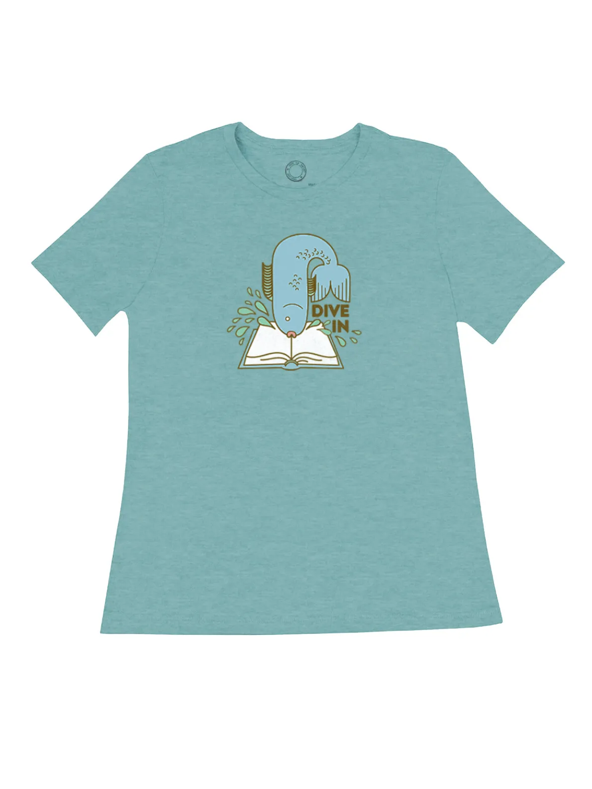 Dive In – Women's Crew T-Shirt (Print Shop)