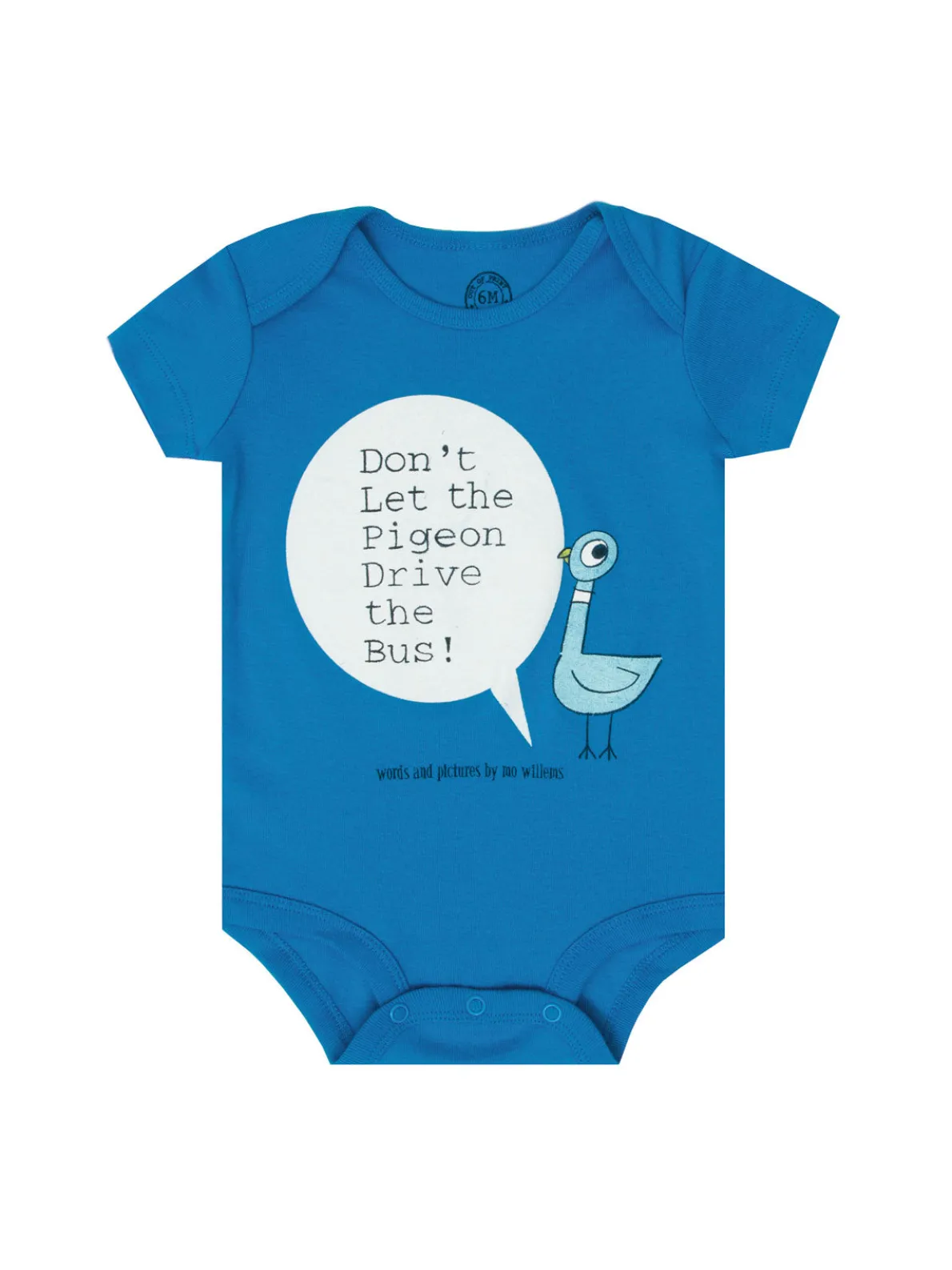 Don't Let the Pigeon Drive the Bus baby bodysuit