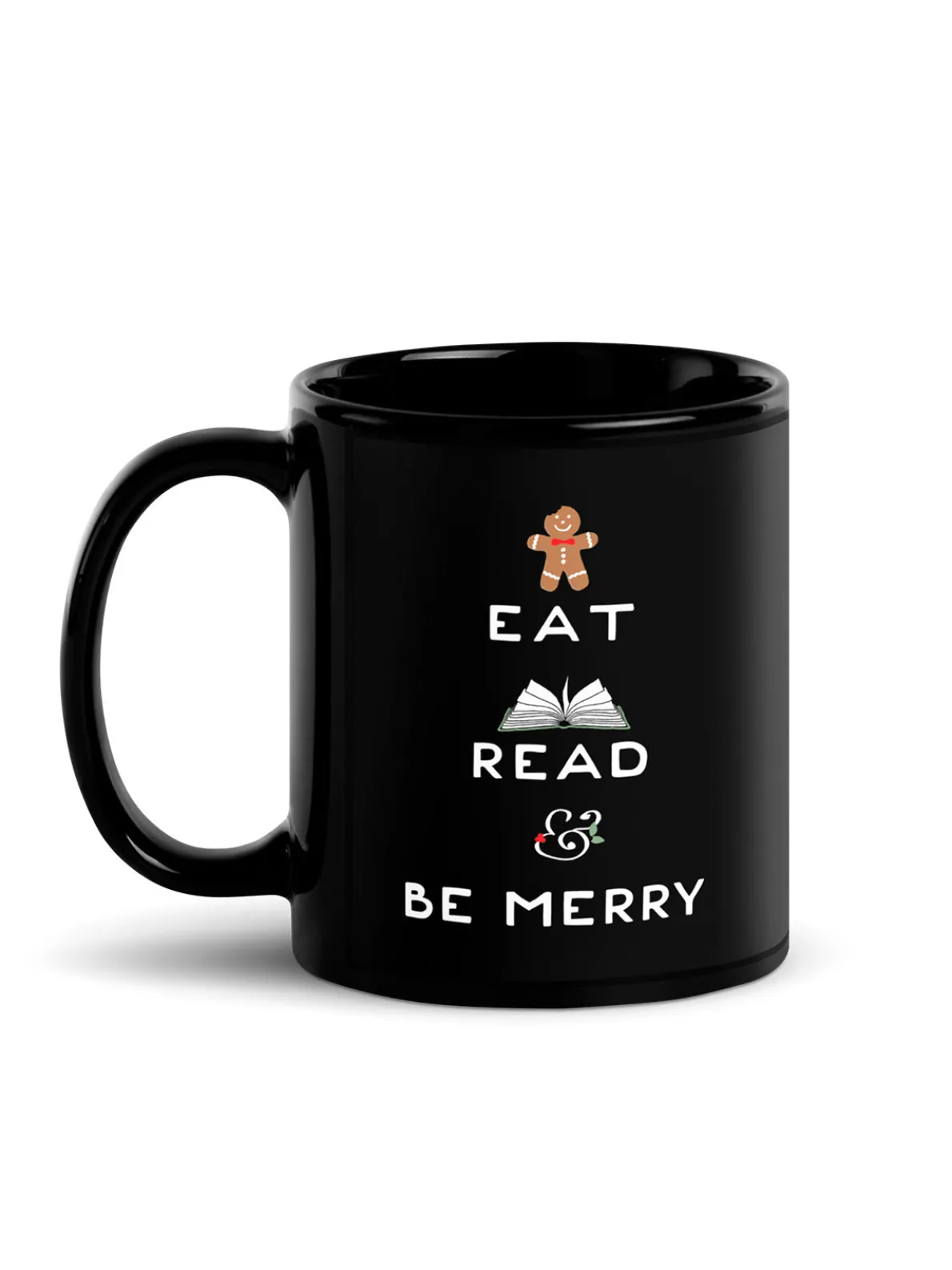 Eat, Read & Be Merry Mug (Print Shop)