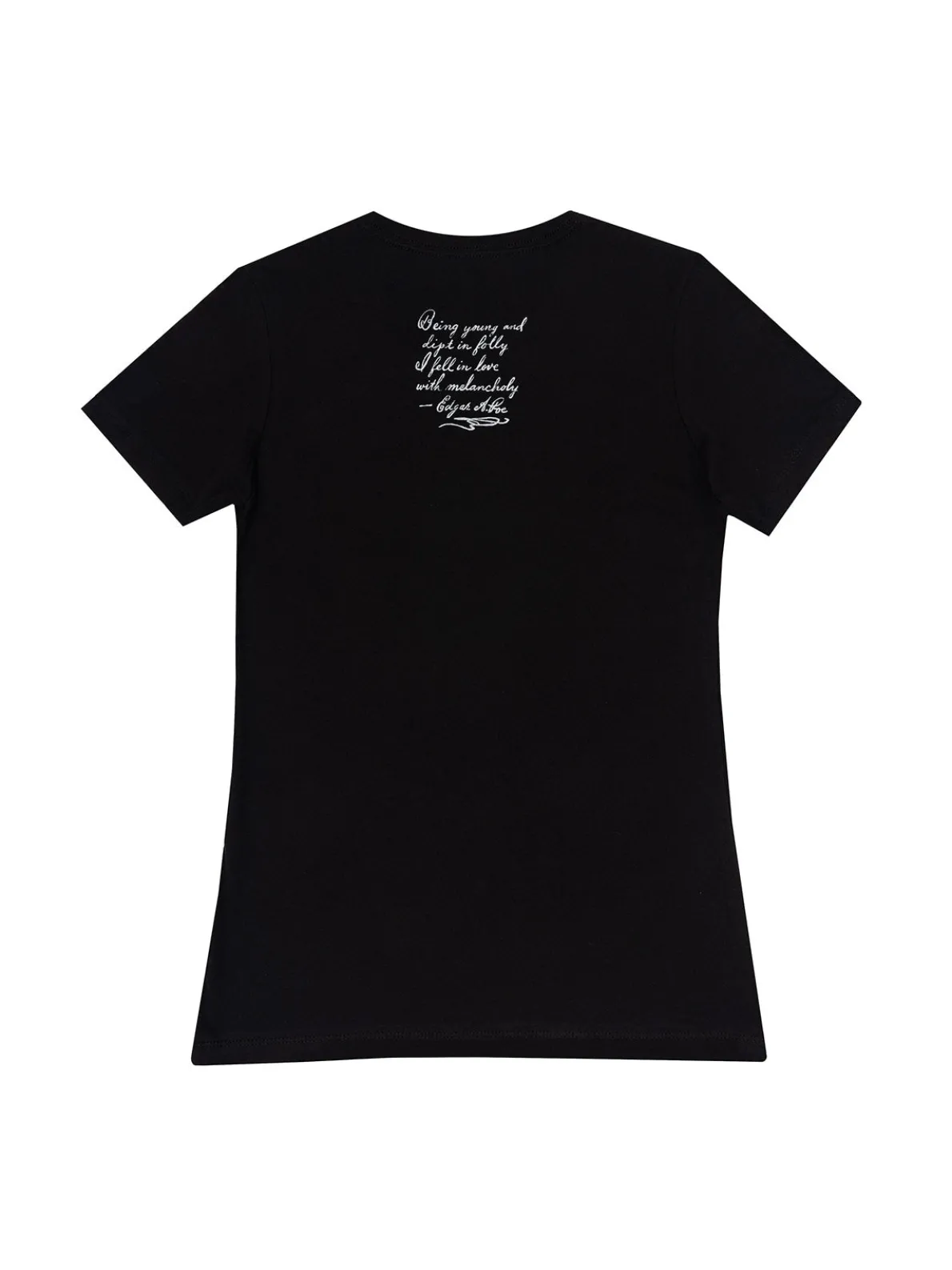 Edgar Allan Poe Melancholy Women's Crew T-Shirt