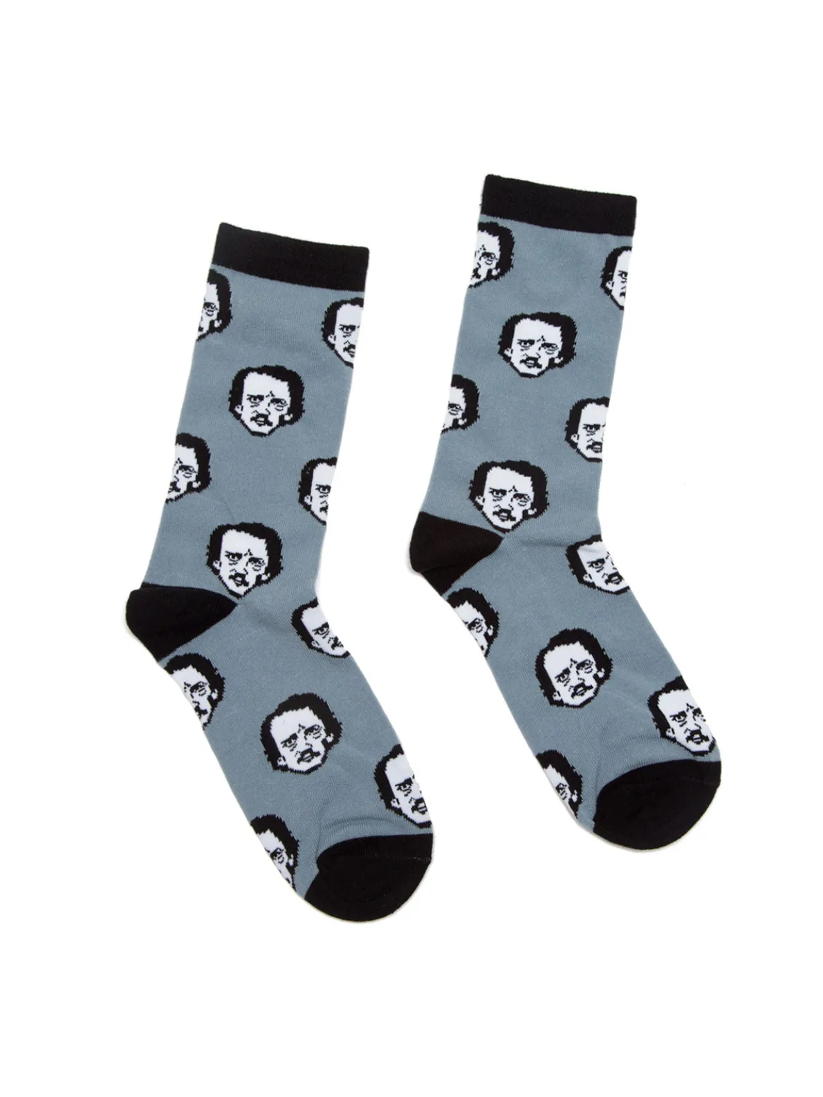 Edgar Allan Poe-ka Dots socks