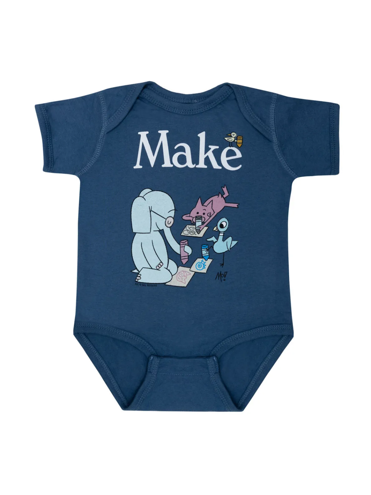 ELEPHANT & PIGGIE Make baby bodysuit