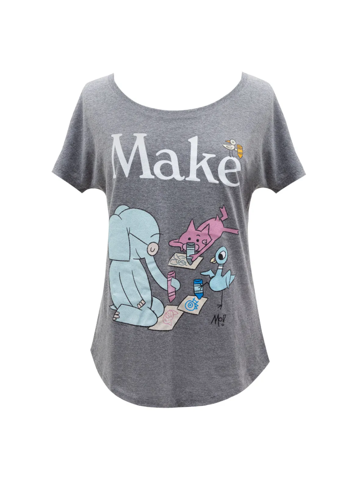 ELEPHANT & PIGGIE Make Women’s Relaxed Fit T-Shirt