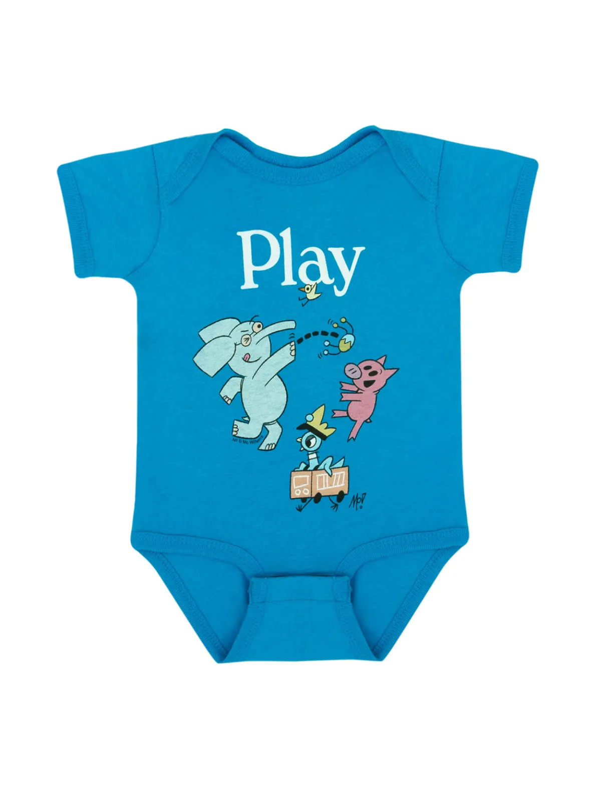 ELEPHANT & PIGGIE Play baby bodysuit