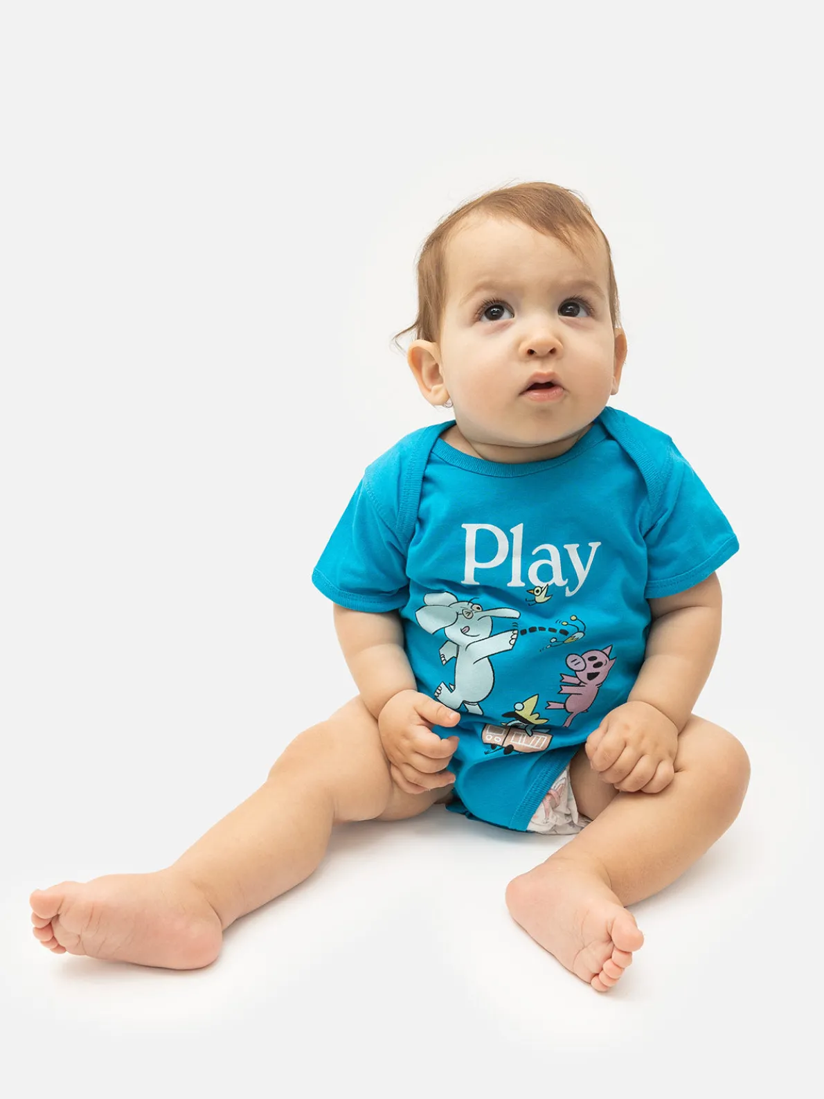 ELEPHANT & PIGGIE Play baby bodysuit