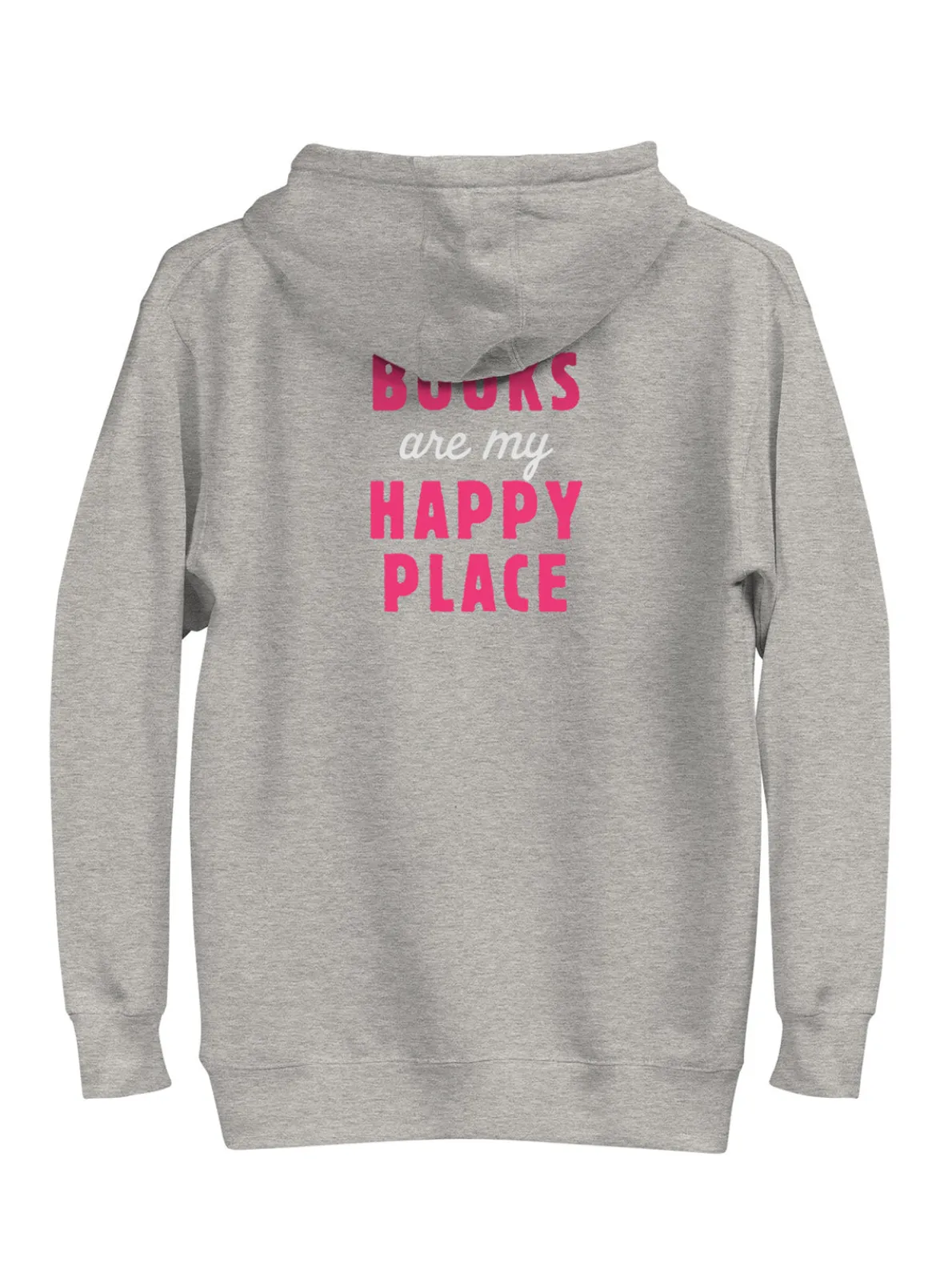 Emily Henry - Books Are My Happy Place Embroidered Unisex Hoodie (Print Shop)
