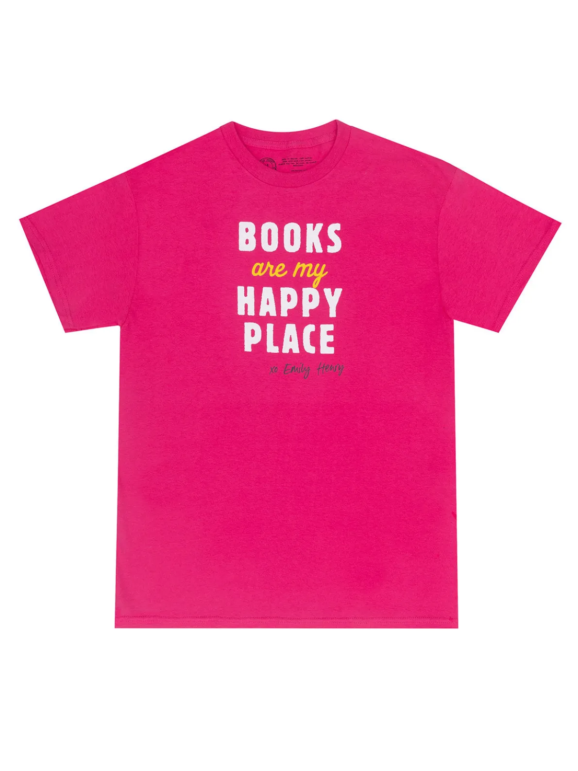 Emily Henry - Books Are My Happy Place Unisex T-Shirt