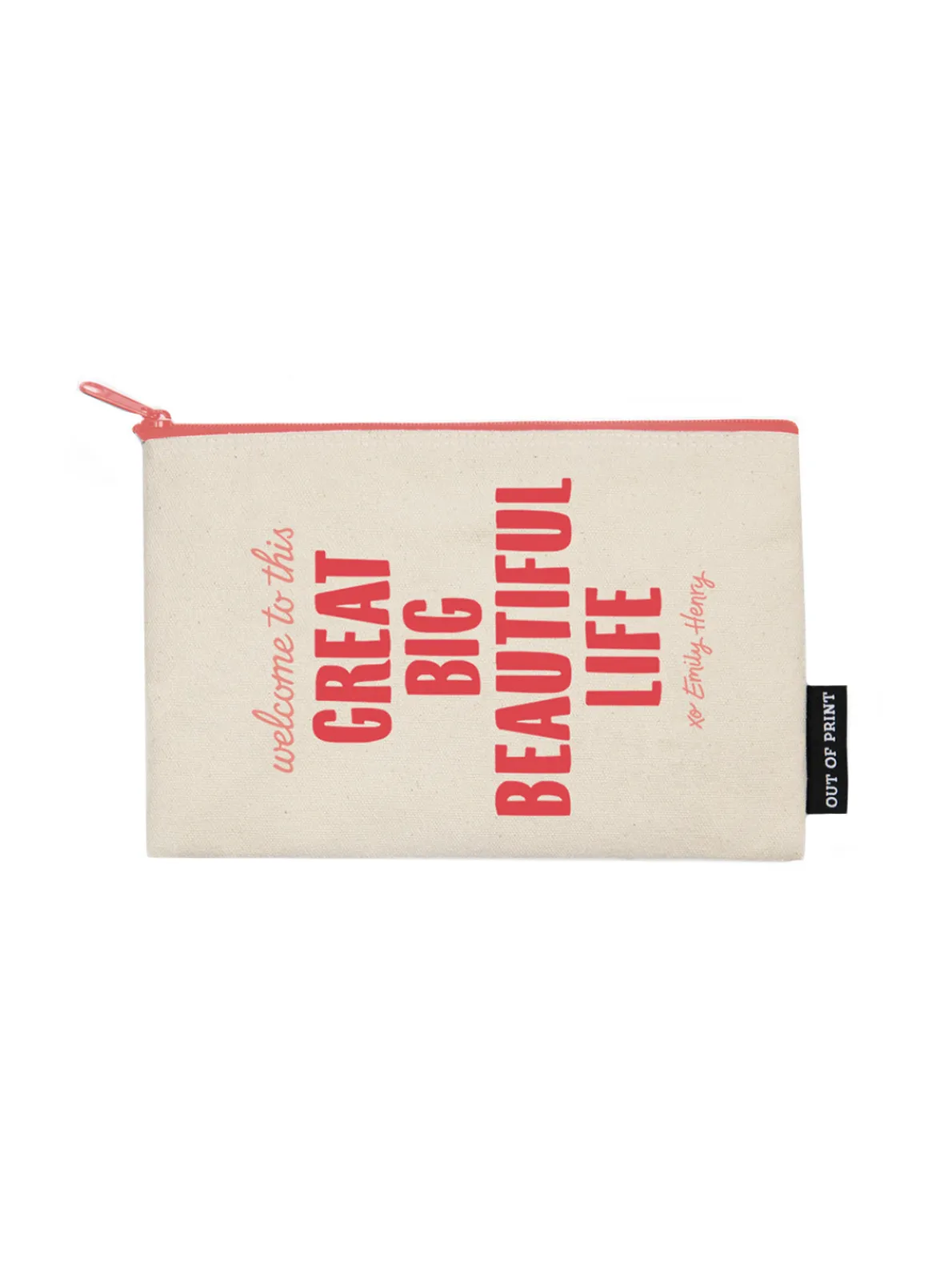 Emily Henry - Great Big Beautiful Life pouch